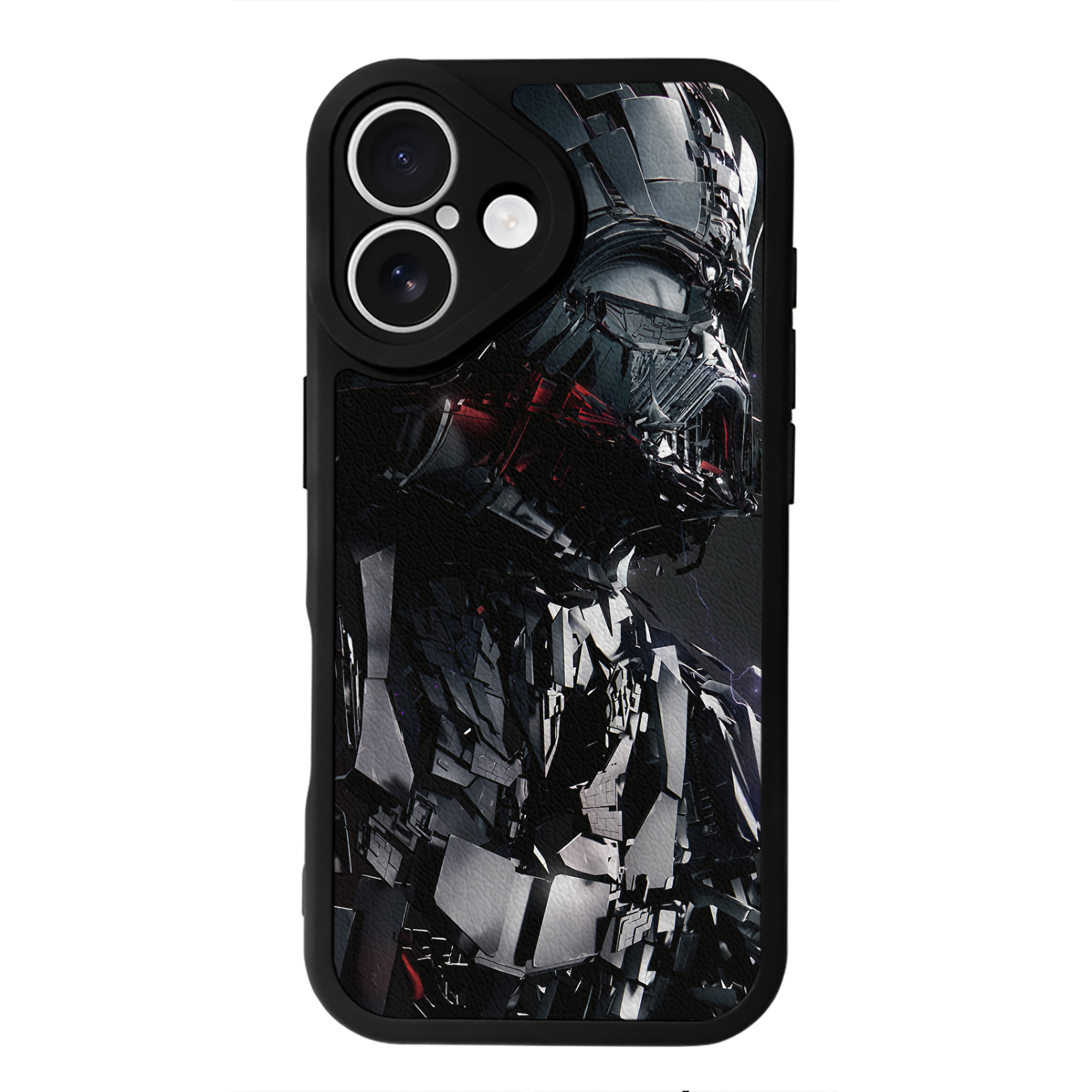 （画像用） スター・ウォーズ Star Wars 【iPhone 16シリーズ対応】シリコンスマホケース（レザー調） 材質：シリコン
